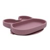 Bunny stickie plate - dusty rose - icon_1