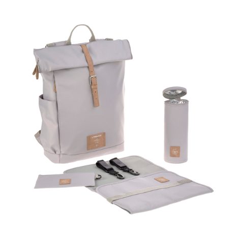 Rolltop Backpack - grey - 1