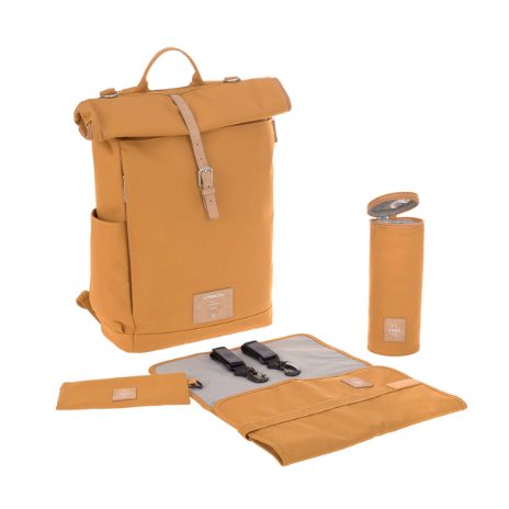 Rolltop Backpack - mustard - 9