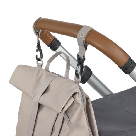 Rolltop changing bag - taupe - 7
