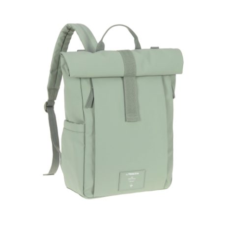 Rolltop Backpack - silver green - 6