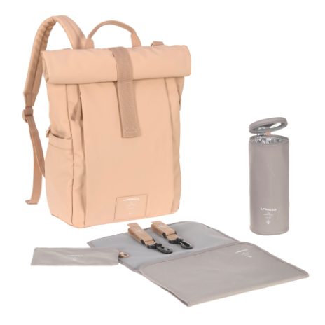 Rolltop Backpack - peach rose - 2