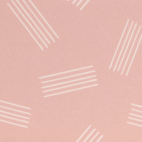 Pusletaske/underlag - rosa med striber - 5