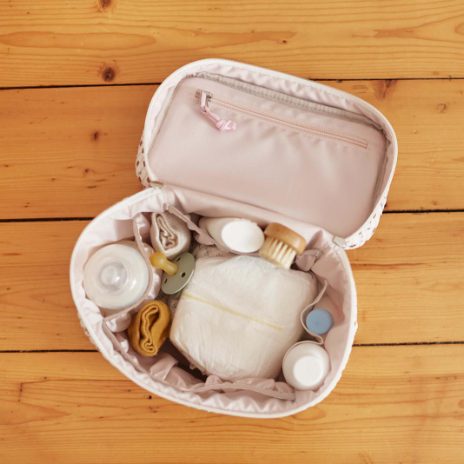Nursery Caddy To Go Flowers white - 1