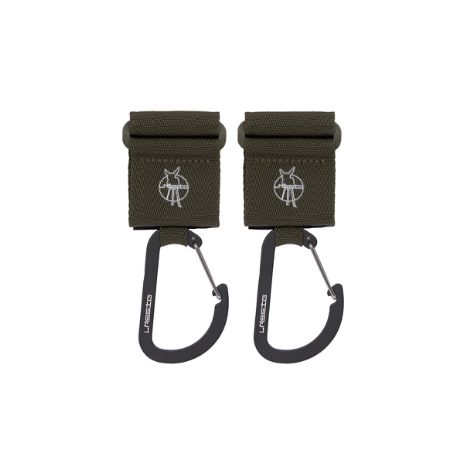 Stroller hooks - olive