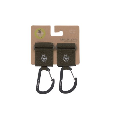 Stroller hooks - olive  - 3