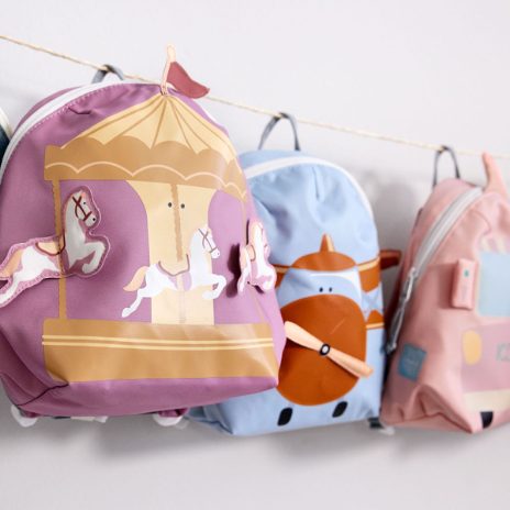 Small backpack with motif - airplane - 4