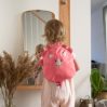 Lille rygsæk med dyremotiv - rosa dino - icon