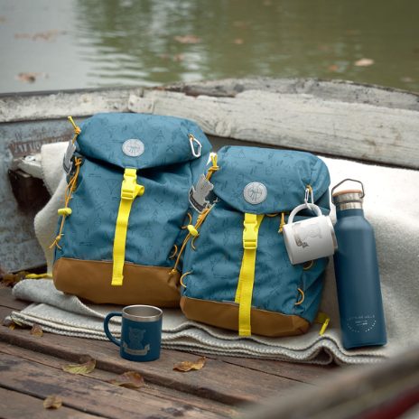 Praktisk børnerygsæk - blå - 2