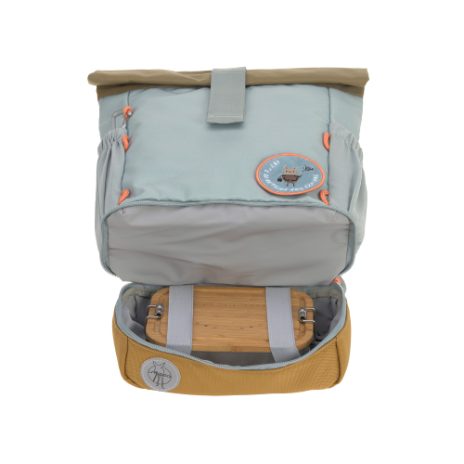 Mini rolltop backpack nature - light blue - 4