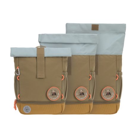 Mini rolltop backpack nature - olive - 5