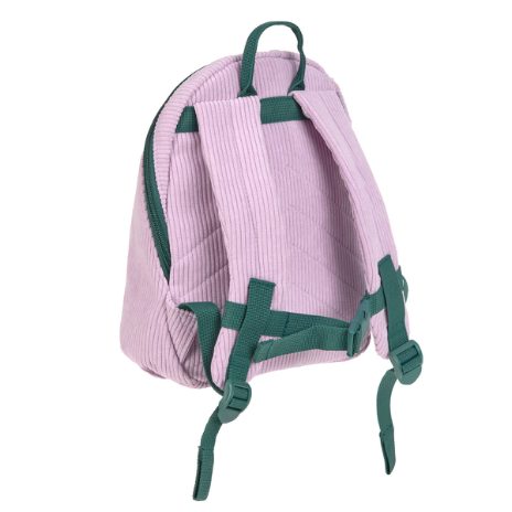 Small backpack in velvet - rainbow - 5