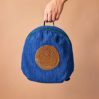 Small backpack in velvet – smiley  - icon