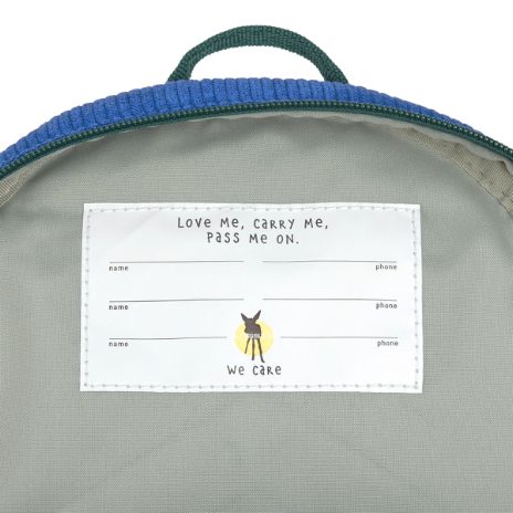 Small backpack in velvet – smiley  - 9