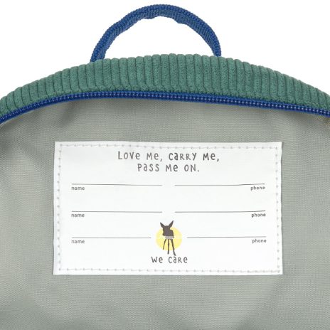 Small backpack in velvet – Fun  - 9