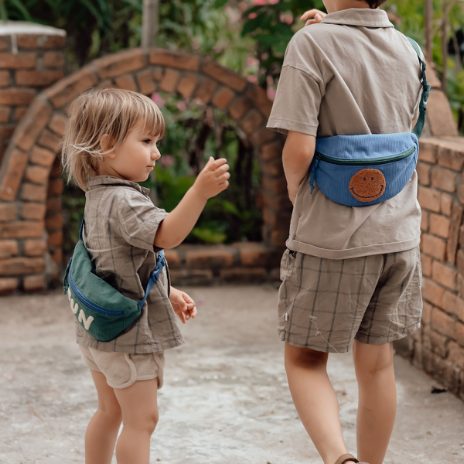 Small backpack in velvet - Fun - 2