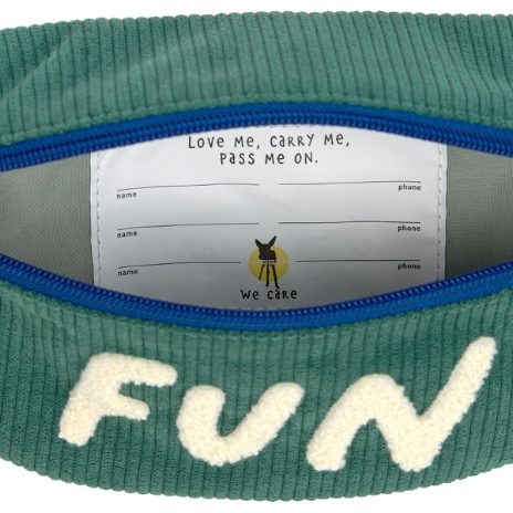 Small backpack in velvet - Fun - 5