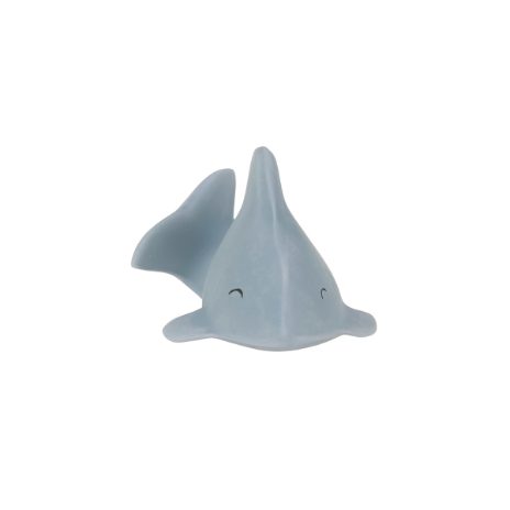 Bath toy in natural rubber - shark  - 3