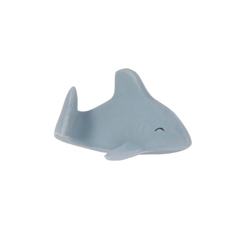Bath toy in natural rubber - shark  - 5