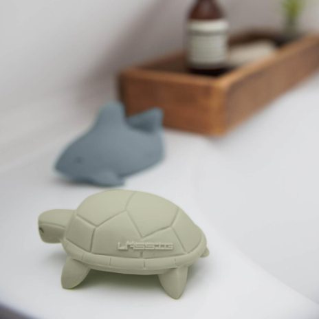 Bath toy in natural rubber - turtle - 2