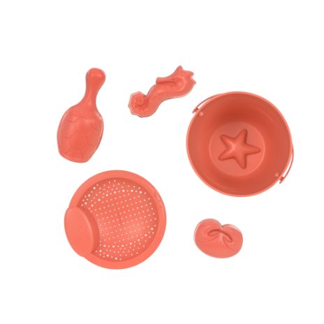 Sand toy set - pink - 3