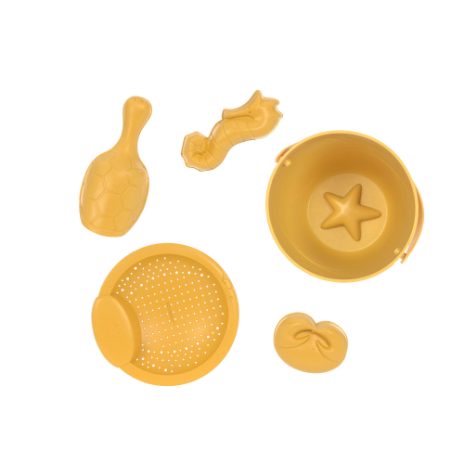 Sand toy set - yellow - 2