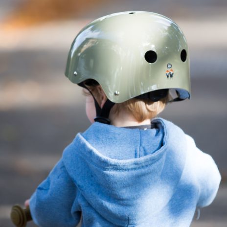 Bike helmet - vintage green  - 4