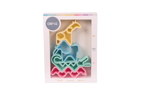 Four animals - pastel colours  - 5