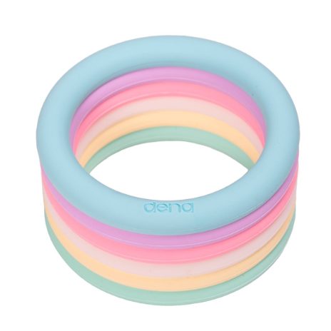 Sensory rings - pastel colours  - 6
