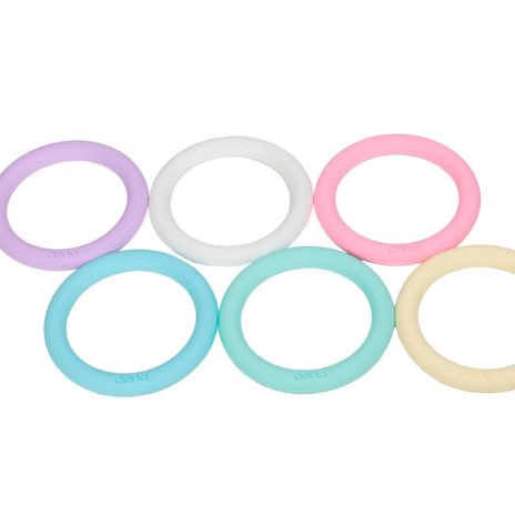 Sensory rings - pastel colours  - 7