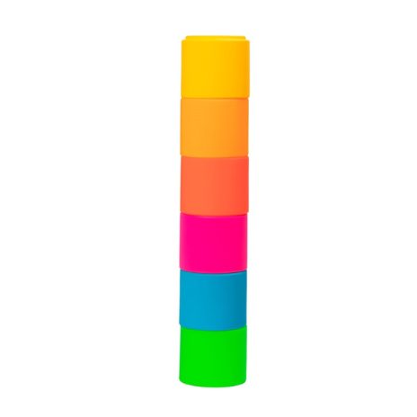 Stacking cups - bright colours  - 9
