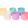 Stacking cups - pastel colours  - icon