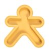 Bake a figure - mustard  - icon