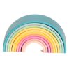 Large rainbow - pastel colours  - icon