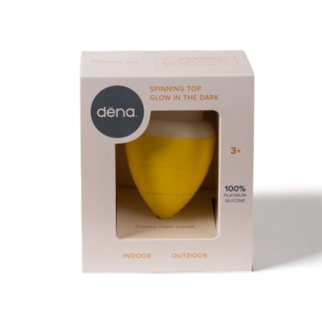 Spinning top - yellow - 4