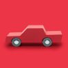 Back and forth car - red - icon_3