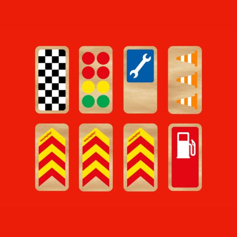 Racer signs - eight parts - 4