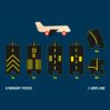  Airport with airplane - eight parts - icon_4