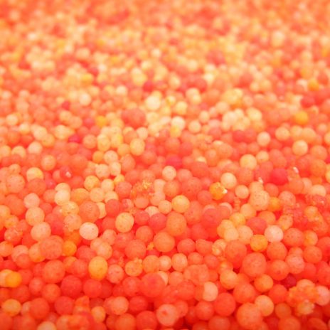 Bath pearls - orange - 2