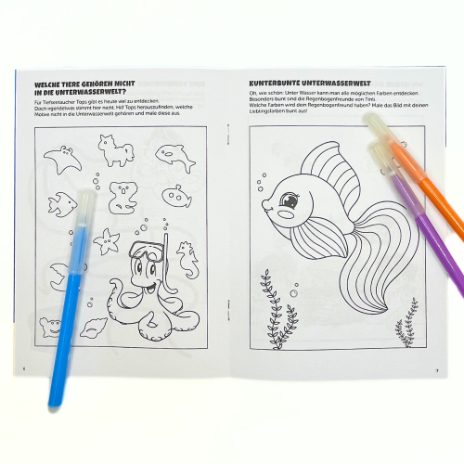 Colouring and activity book - 1