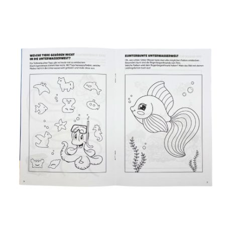 Colouring and activity book - 2