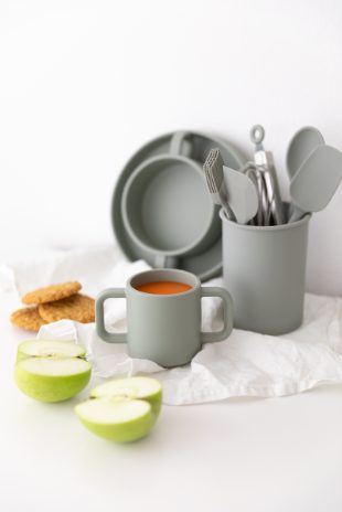 Children Tableware Set - model Charcoal - 4