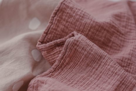 Baby muslin blanket - blush - 3