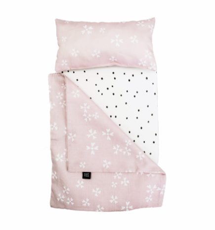 Dolly cot bedding - flowers  - 1