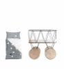 Dolly cot bedding - marshmallows - icon