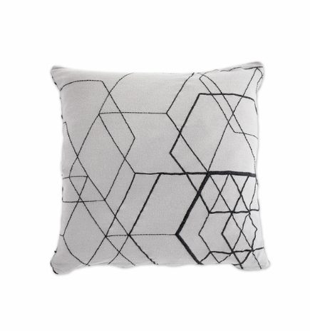 Matrix cushion case - light grey