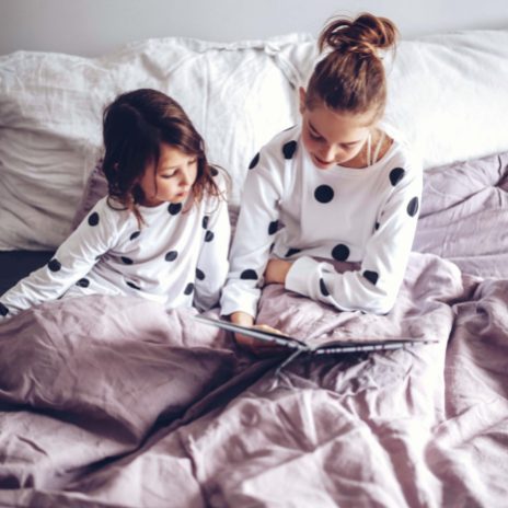 Pyjamas - white with black dots, 10 years - 4