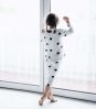 Pyjamas - white with black dots, 2-3 years - icon_2