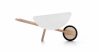 Toy wheelbarrow - white - icon