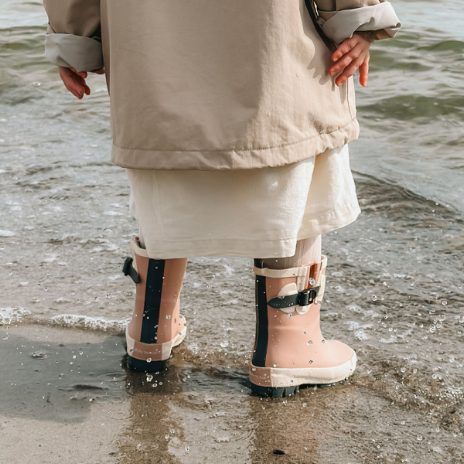 Rubber boots - blush rose - 1
